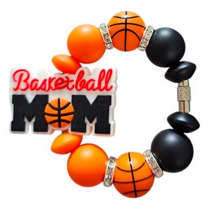 Basketball Mom Stanley Cup Charm, Stanley Cup Accessories, GIft For Her, Stanley Tumbler, Basketball Stanley Cup Charm, Gift For Her