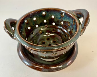 Mini Berry Bowl -- iron melt glaze