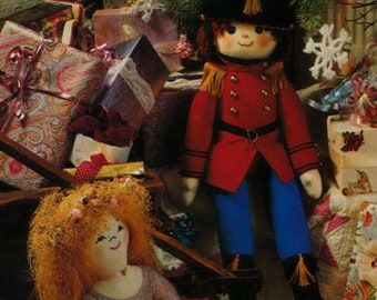 stuffed nutcracker toy