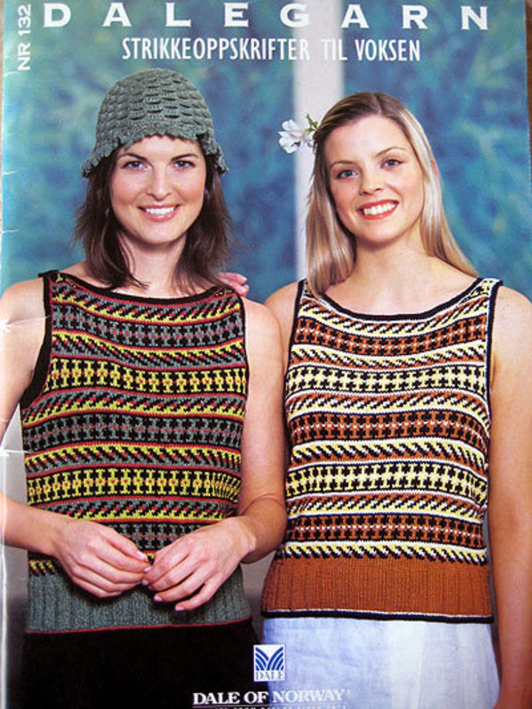 Dale of Norway 132 Knitting Pattern Booklet in Englishwomens Etsy