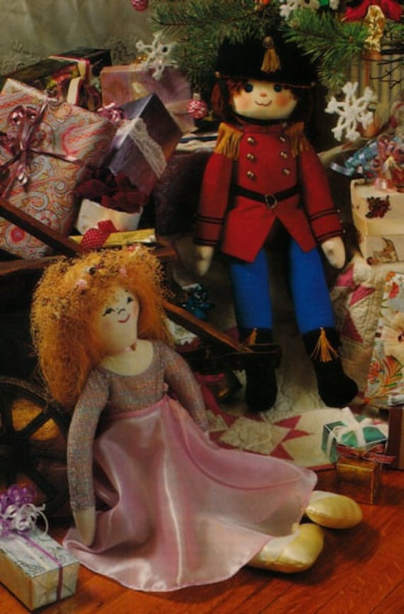 23 Sugar Plum Fairy and Toy Soldier Doll NUTCRACKER SEWING PATTERN