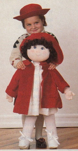 Vintage Doll SEWING PATTERN Make 32