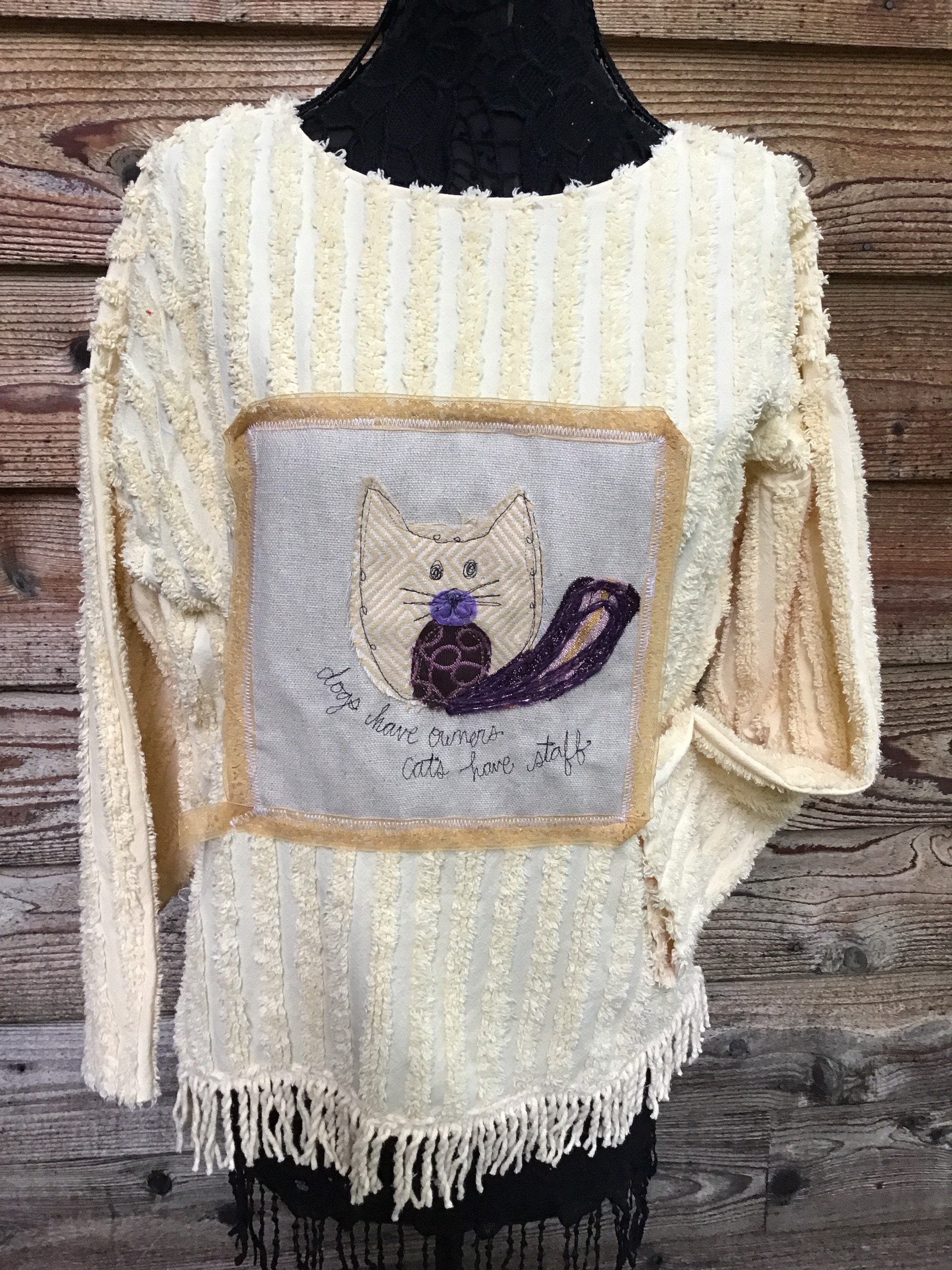 custom chenille patch sweatshirt