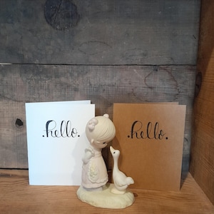 Bonjour carte