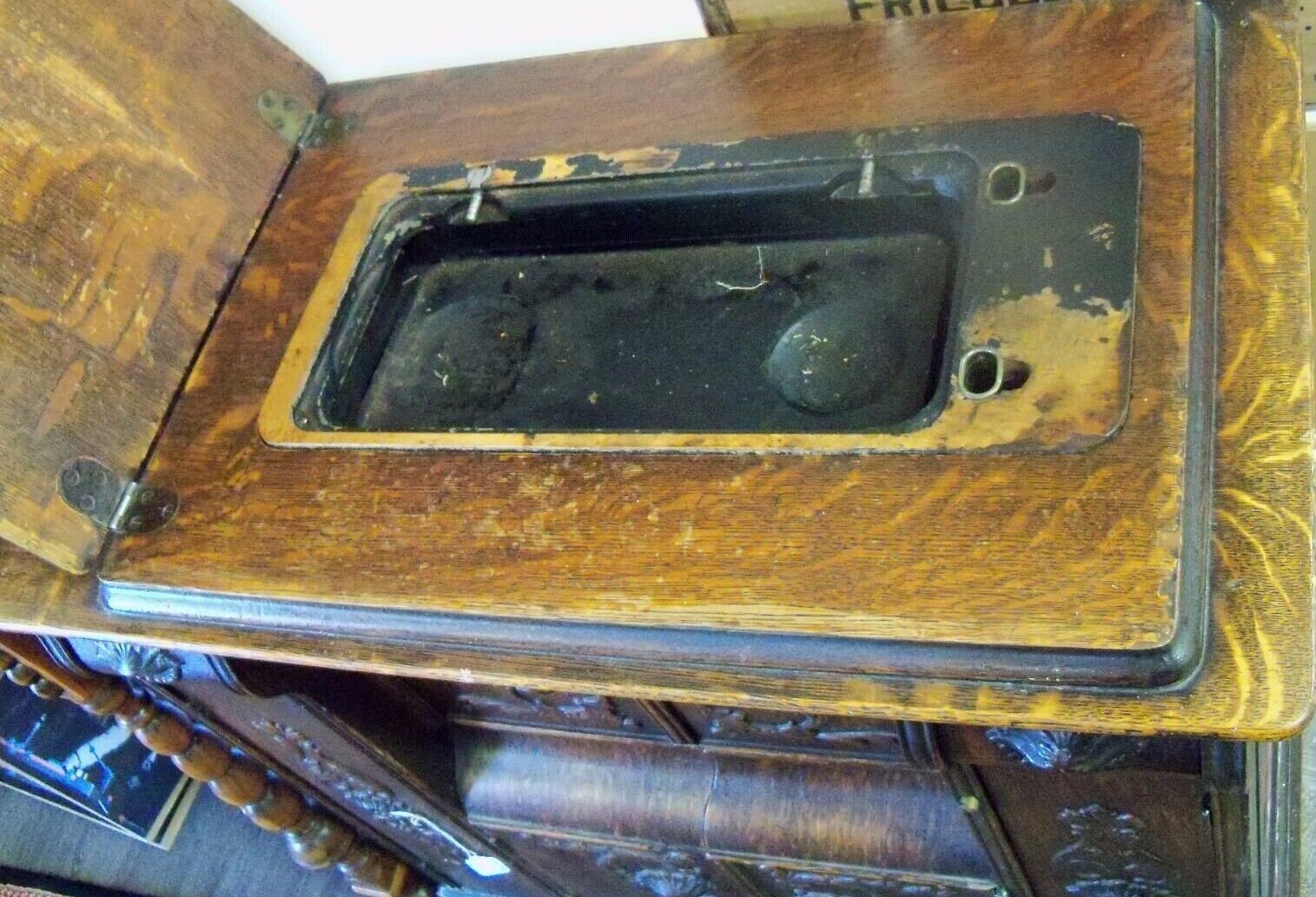 Antique Sewing Machine Base, Etsy