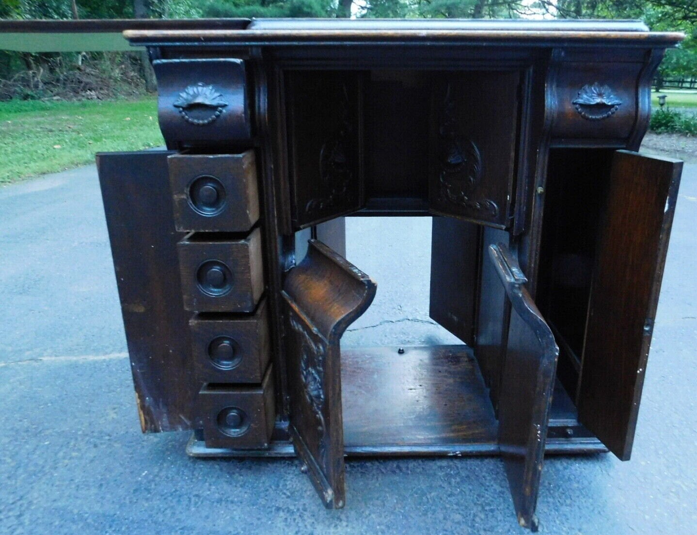 Antique Sewing Machine Base, Etsy