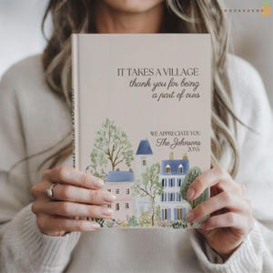 Personalized Teacher Journal Keepsake, Thank You Christmas Gift For Educator, Difference Maker Memory Book for Teacher Appreciation Week.