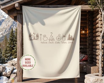 Personalized Camp Bach Party Welcome Sign, Wild In The Woods Bridal Shower Photo Backdrop Banner, Mountain Birthday Party Cabin Welcome Sign