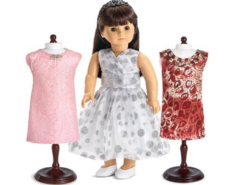 Holiday 3 Dress Bundle all fit for 18” American Girl Dolls