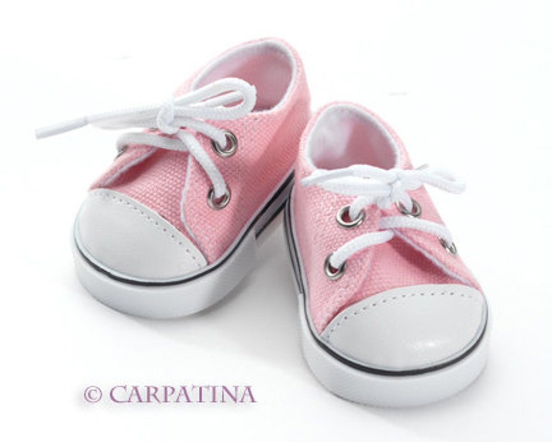 Pink Converse Sneakers Shoes Made by Carpatina Fits 18 Dolls Like American Girl or Gotz Dolls or Our Generation Dolls Christmas Gift Etsy