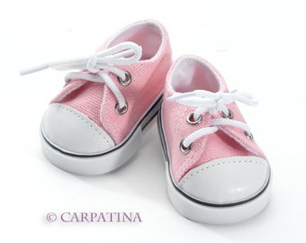 Pink Converse Sneakers Shoes fits 18" American Girl Dolls or Our Generation Dolls