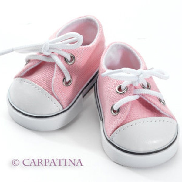 Pink Converse Sneakers Shoes fits 18" American Girl Dolls or Our Generation Dolls