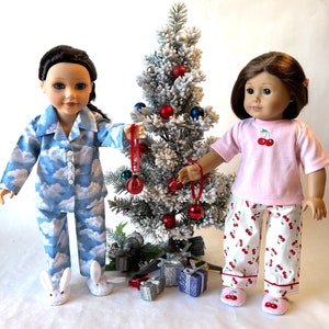 Lisingtool Pajamas for Women Set Little Cherry Print Pajamas Set