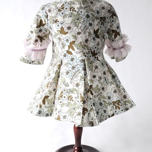 Caraco Jacket and Fichu 18 inch Doll Clothes PDF Pattern, Multi-sized to fit 18" Slim and Regular 18" Dolls such as American Girl® and Gotz image 4