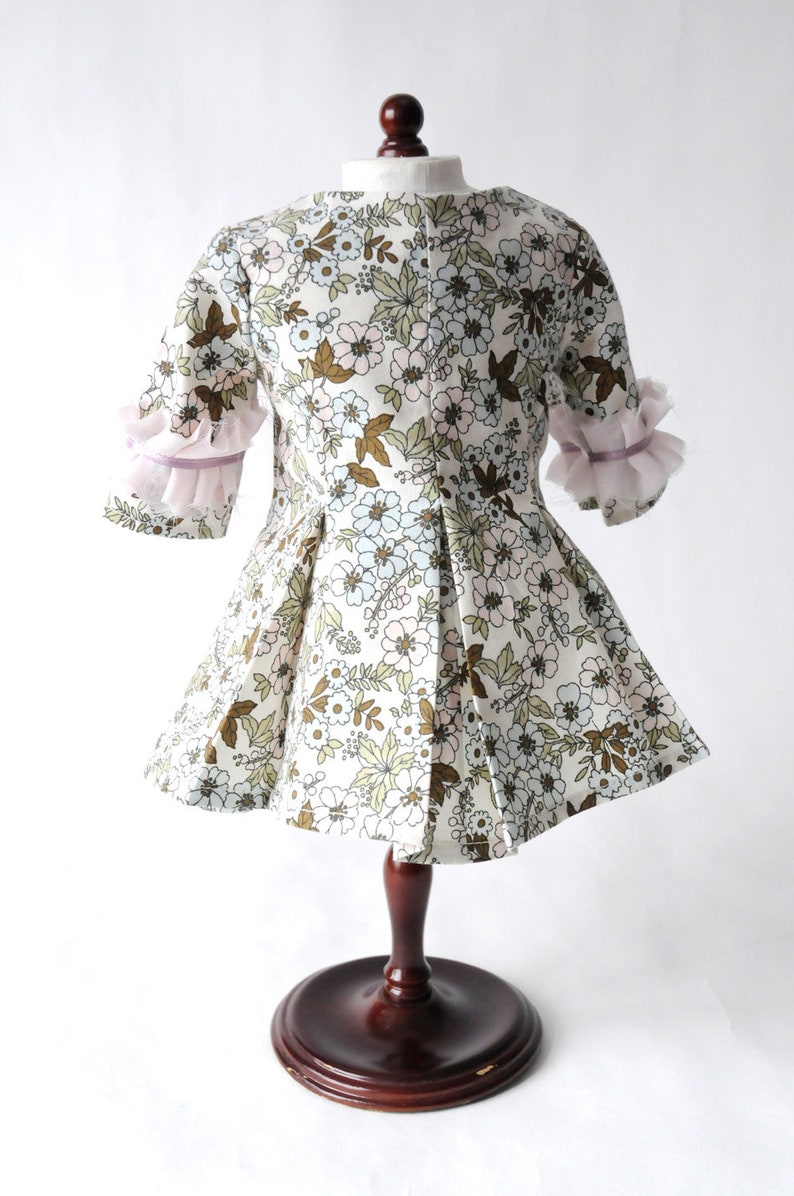 Caraco Jacket and Fichu 18 inch Doll Clothes PDF Pattern, Multi-sized to fit 18" Slim and Regular 18" Dolls such as American Girl® and Gotz image 4