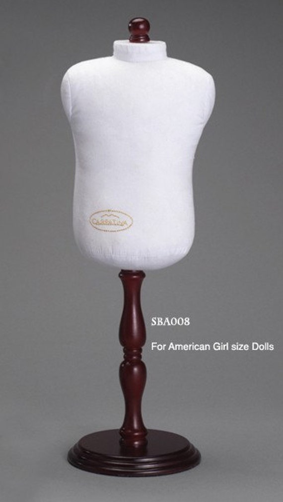 Doll Clothes Dress Form Display or Mannequin for sewing Etsy