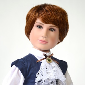 18" Boy Doll Louis with Historical Outfit, New in Box - Liquidation, Read Description
