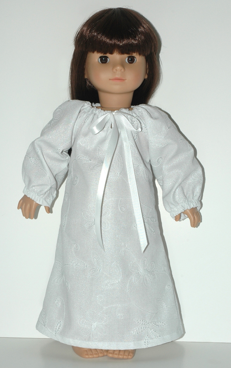 Renaissance Doll Dress and Chemise Pattern Multi-sized for 18 American Girl and Slim Carpatina dolls, Printed Paper Pattern image 4