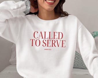 Llamados a servir PNG, descarga digital de fe cristiana, sublimación religiosa SVG, imágenes prediseñadas de camisa del ministerio