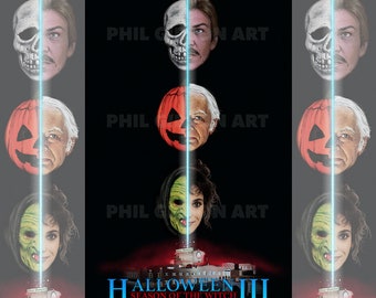 Original “Season of the Witch” HALLOWEEN III Art Print Poster