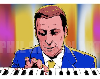 Original “Pudding” Giclée Art Print Punch Drunk Love Movie Poster