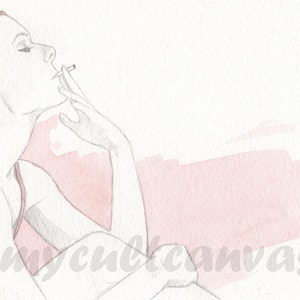Original &quot;Margot&quot; Print The Royal Tenenbaums Wes Anderson Art 10&quot; x 20&quot; Poster
