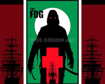 Original "Dane" The Fog Giclée Art Print Horror Poster