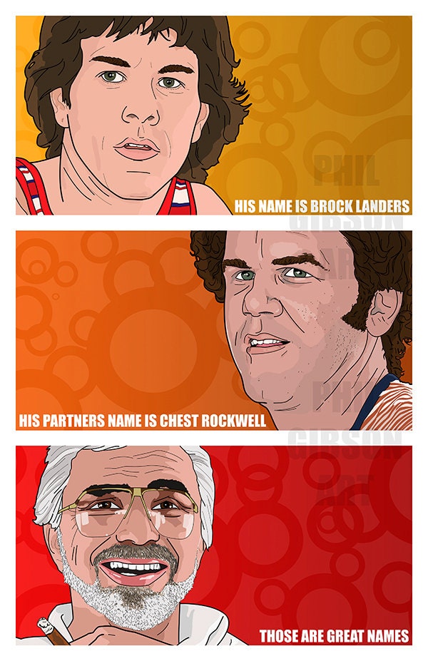 "Original "The Hardselell" Boogie Nights Kunstdruck Dirk Diggler Brock Landers Film Plakat."