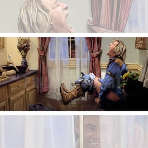 Original &quot; Turbo Lax&quot; Bathroom Art Print Poster Dumb and Dumber