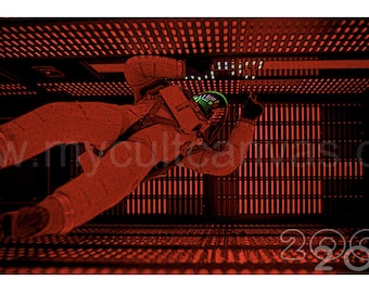 Original 2001 A Space Odyssey Art Print Poster Stanley Kubrick The Shining