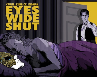 Original "Fidelio" Eyes Wide Shut Giclée Art Print Poster Kubrick