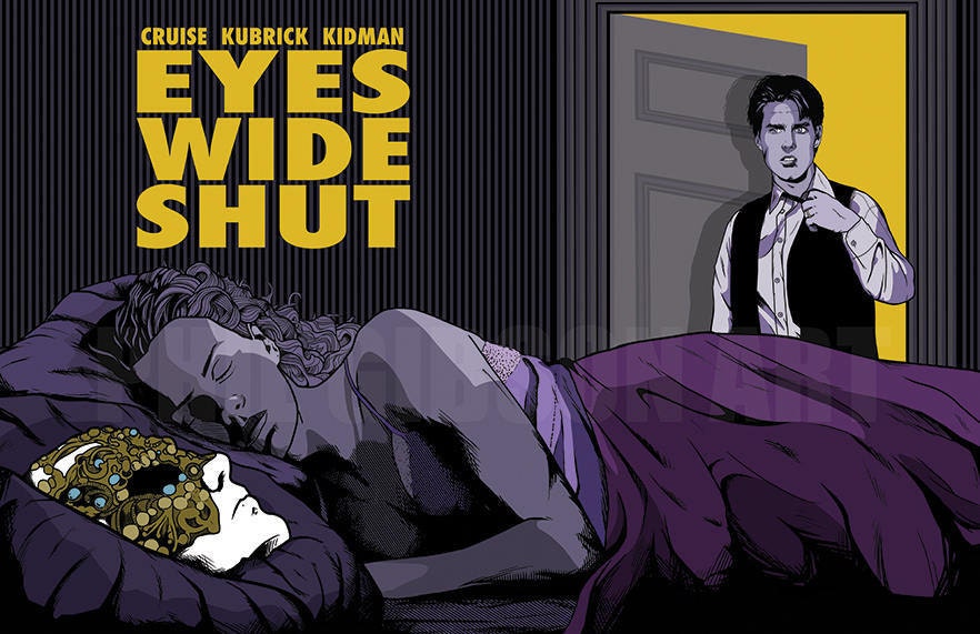 Original fidelio Eyes Wide Shut Giclée Art Print Poster Kubrick - Etsy