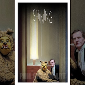 Original “Great Party” Art Print Movie Poster The Shining Roger Dog Bear