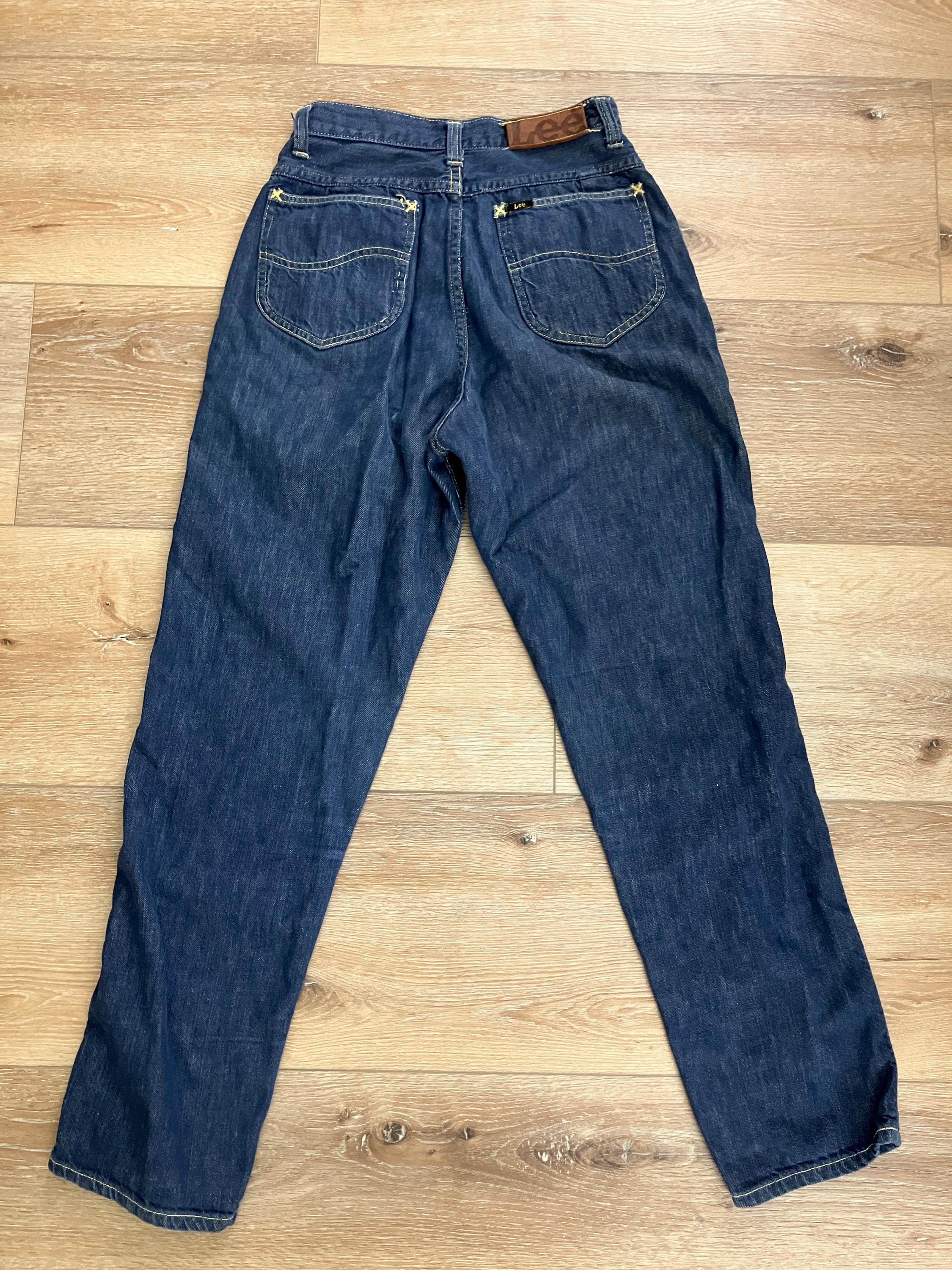 50s〜60s Lee Riders lady denim pants デニム 1950s Lady Lee Riders Jeans – High Waist Blu-fast Denim