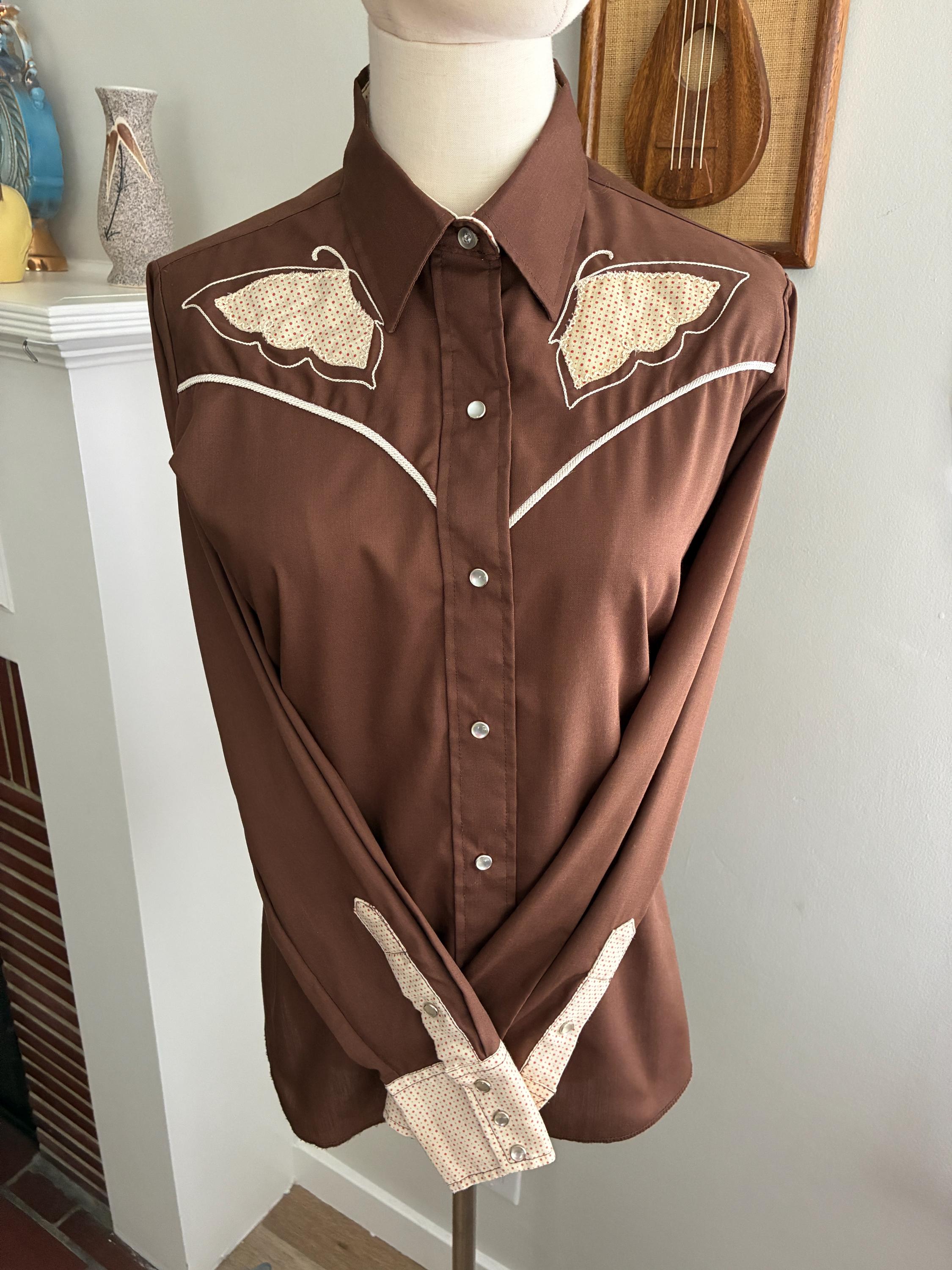 70s Western Shirt - Etsy