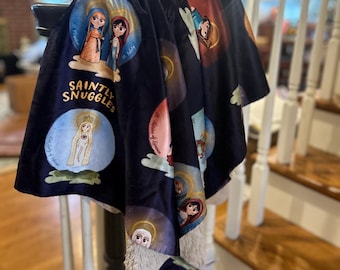 Catholic Women Saints Blanket | Catholic Gift