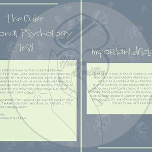 The Cube Relational Psychology Test - A Journey Into Your Inner World
