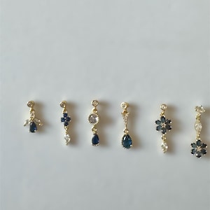 Anillo para la nariz / Varilla en L de acero inoxidable calibre 20 / Perno para la nariz / Colgante