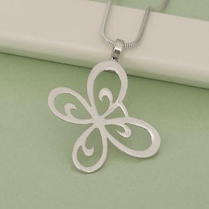 Sterling Silver Butterfly Necklace · Elegant Minimalist Butterfly Pendant