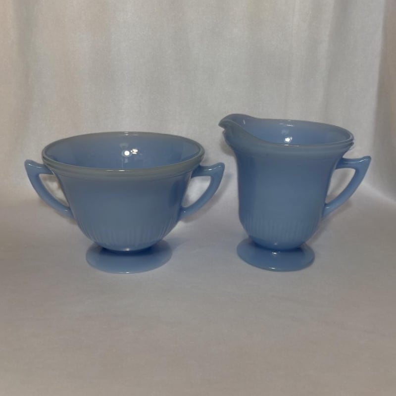 Blue Delphite Glass Pyrex - Etsy