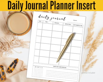Daily Reflection Journal Printable