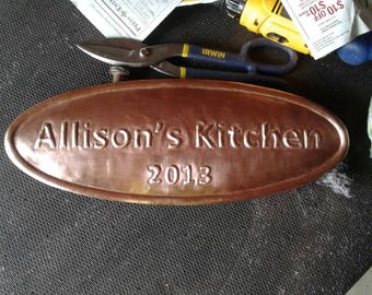 Copper 7th wedding anniversary gift