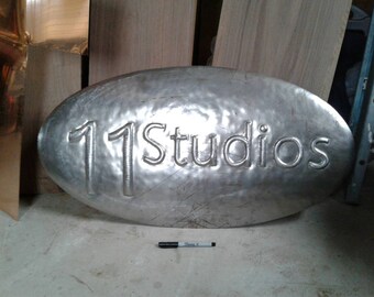 Hammered Steel 11th Wedding Anniversary Gift