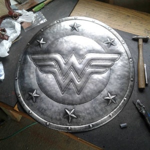 Sword Shield With Custom Logo Steel 11th Wedding Anniversary Gift LARPERS