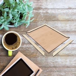 Handcrafted Plywood Frame Kit: DIY Canvas, Poster, and Picture Display