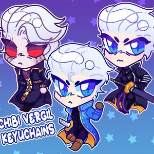 DMC Vergil Chibi Keychain!
