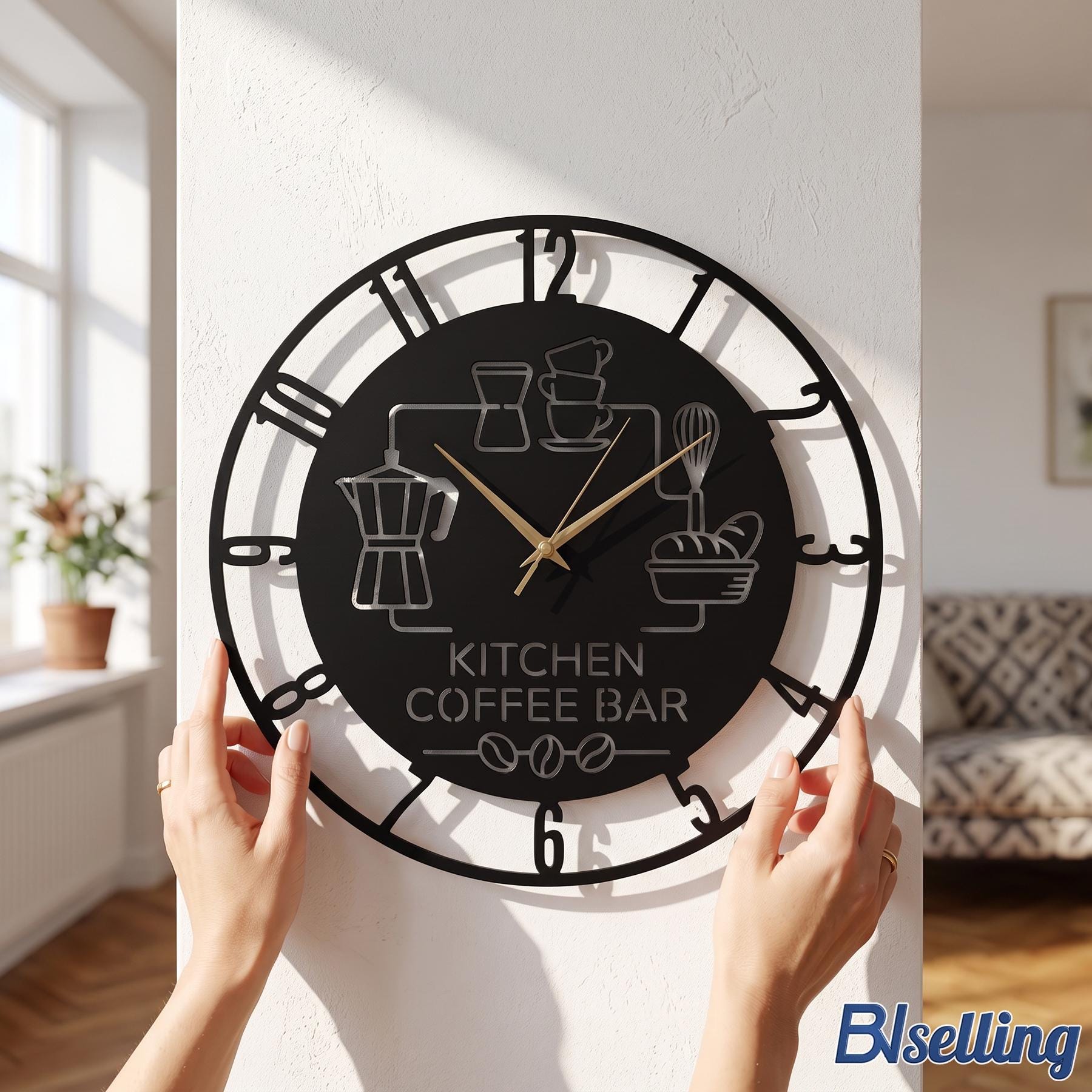 Starbucks Wall Clock - Etsy
