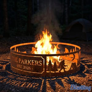 Bigfoot Fire Pit Ring - Etsy
