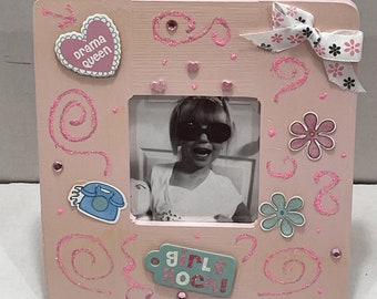 Pink Drama Queen Picture Frame