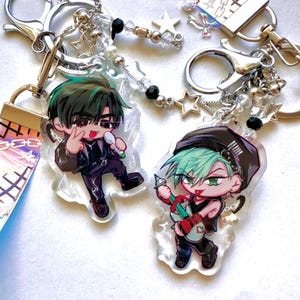 Alien Stage Rock Ivan and Till Keychains